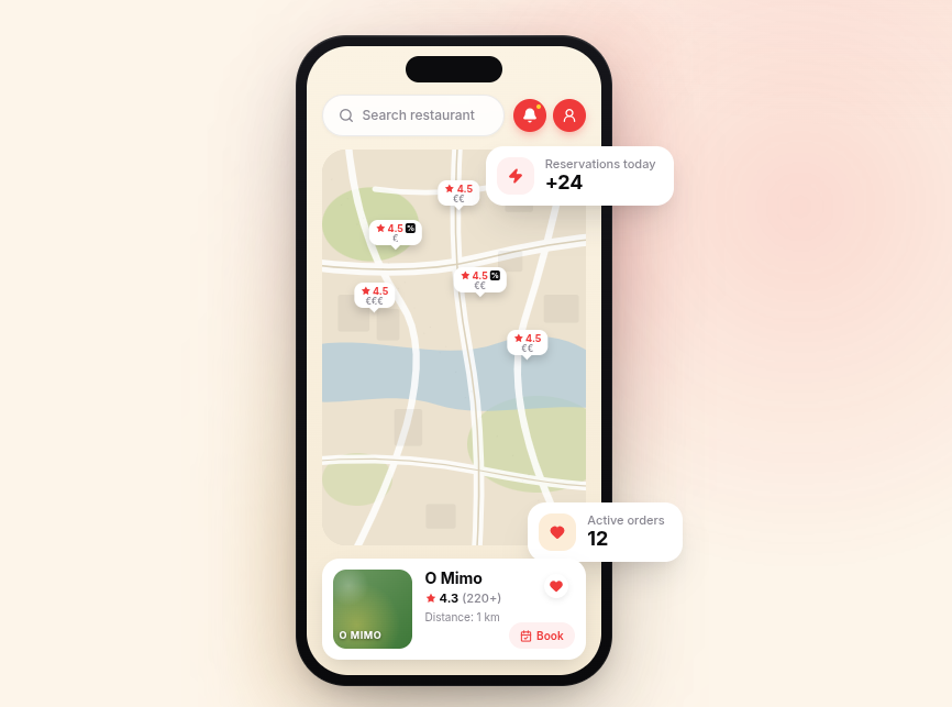 Food delivery app
